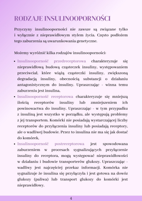 Ebook "Poradnik insulinooporność i cukrzyca", 140 stron wiedzy Ebook "Poradnik insulinooporność i cukrzyca", 140 stron wiedzy